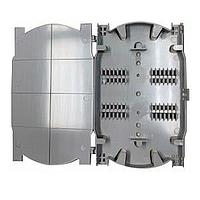Bud Industries CCP-11708 ຖານຕໍ່ສາຍເສັ້ນແອບຕິດ Fiber Optic Splice Tray (6.3 X 3.9 X 0.6 In)