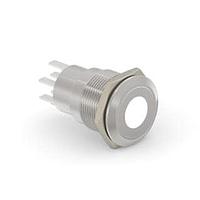 Alcoswitch - TE Connectivity 6-2213765-3 ປຸ່ມກົດສະຫນອງ AV19 DPL 5A SPOT LED ຂາວ 24V
