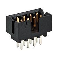 Molex 87831-0641 Shrouded 2.00MM MGRID HDR 6P V TH SHRD AU
