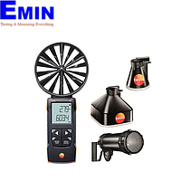 TESTO 417 Set 2 Vane anemometer ກັບ funnels ການວັດແທກແລະ straightener ການໄຫຼ (0.3 ~ 20 m/s)
