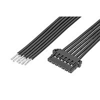 Molex 219657-2064 ສາຍສະແຕນລະດັບພິໂຄ-ລອກ F-S OTS Cbl Assy SR 600mm Au 6Ckts Blk