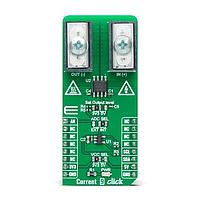 Mikroe MIKROE-5319 ເຄື່ອງມືພັດທະນາເຊັນເຊີຣ໌ກະທົບກະທົນ Current 9 Click