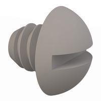 Essentra Components 011024R018 ກຸມສະເລີຍຮອບຊອດ, ກຸມສະເລີຍຮອບຊອດ, ກຸມສະເລີຍ, #10-24 ການດັບກະດູກ, 3/16 ຍາວ