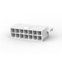 AMP Connectors - TE Connectivity 1-1586040-4 Shrouded 14P VAL-U-LOK VRT HDR W/P V0