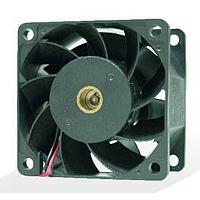 ADDA AD0612MB-F73DS ພັດລົມ DC ພັດລົມ DC Axial, 60x60x38mm, 12VDC, 36.5CFM, ຄວາມໄວປານກາງ, Ball, 3x Lead Wire, Tach