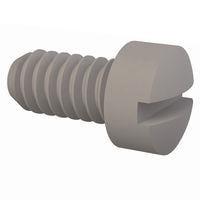 Essentra Components 010348F018 ກຸມສູດເຄື່ອງຈັກ Machine Screw Fillister Slotted Screw, #3-48 Thread, 3/16 Lg