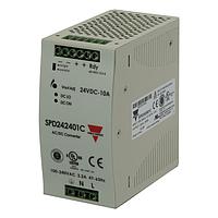 Carlo Gavazzi SPD122401C ອຸປະກອນຈຳໜ່າຍພະລັງງານ Switching Power Supply, AC/DC, 240W, 12V, Screw Terminals, IP20, DIN-Rail Mounting, ການປ້ອງກັນເກີນພາລະກິດ, ເກີນແຮງແລະການປ້ອງກັນວົງຈອນສັ້ນ ແລະ ອຸນຫະພູມເກີນ, 64x124.5x123,6mm ກອງອາລົມກະແຈຂະໜາດນ້ອຍ