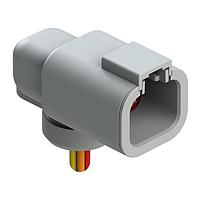 Amphenol SINE Systems ATP04-4P-P052 ຮັບສະຫຼຸບ 4 ຕຳແໜ່ງ ຕິດຕັ້ງ FLANGE MOUNT RECEPT