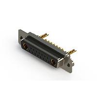 EDAC 628-17W2222-1T2 ຕົວເຊື່ອມຕໍ່ Mixed Contact D-Sub Connectors Vertical Combo Dsub