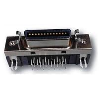 Amphenol Commercial Products 858F036B4010022 ຂໍ້ມູນ Micro-D D-Sub Connectors PCB side Rcpt 36way PressFitType