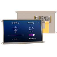 4D Systems ESP32-90T ໂມດູນສະແດງອັດສະຫຼາດ ຂະໜາດ 9.0" ໃຊ້ອິນເຕີເຟສ RGB ລະຫວ່າງຕົວປະມານ ESP32-S3R8 ແລະ ຈໍ TFT LCD ຄວາມລະະອຽດ 800x480 ປະເພດຕ້ອງການກະຕຸ້ນ