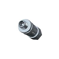 Amphenol LTW M12D-04BMMC-SL7001 ຕົວເຊື່ອມຕໍ່ມິດຕຣິກຮູບວົງມົນ M12 Circular Metric Connector, D Code, ເຫຼັກ, 4A, 04 ຂາຍຂອງພິມ, ຕົວເຊື່ອມຊາຍ, ຕົວຕິດຕໍ່ຊາຍ, ຕົວຕິດຕໍ່ຕົວຕົວ, ການດຶງດັນ, ການຕິດຕັ້ງໃນພື້ນທີ່, F4.0 - F8.0mm, IP67 ການຕິດຕໍ່ກັນ