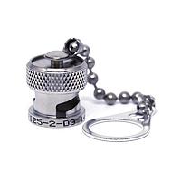 Trompeter / Cinch Connectivity Solutions RFI25-2-D3 ອຸປະກອນເສີມ BNC JK RFI Cap ມີສາຍທອງຂະຫນາດ 2.5"