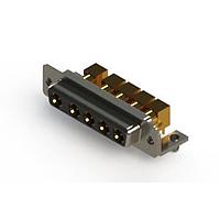 EDAC 630-5W5-240-5NB ຕູ້ຕິດຕໍ່ D-Sub ປະສົມມຸມຂວາ ຕູ້ຕິດຕໍ່ພະລັງງານ Combo D-Sub