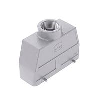 HARTING 09305240421 ຮູງ 24B ຝາກອງດ້ານບູດ ເຂົ້າດ້ານບູດດ້ວຍຄວບຄຸມຄູ່, NPT1