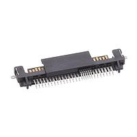 Amphenol FCI PSASM2130391TR ຕົວເຊື່ອມ SAS PCIe 12G connector 68pin plug RA Surface Mount