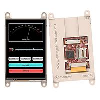 4D Systems gen4-uLCD-35DT ມູດູແບບສະແດງສະລັບອິນເຕີເລັກທິກຂະໜາດ 3.5", 320x480 ພິກເຊວ, ບາງສຸດມູດູແບບສະແດງອິນເຕີເລັກທິກທີ່ມີການຝັງຕົວປະມານ DIABLO16 ແລະກະດານສະແດງສະຕິກຕອກປະເພດ Resistive