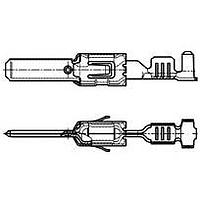 AMP Connectors - TE Connectivity 2-964293-1 ຕູ່ມ່ວນລົດຍົນ TAB A 2.8x0.8 CONTACT CF SRC Sn (LP)
