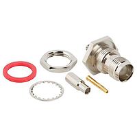Amphenol RF 122193 ຕົວເຊື່ອມ TNC BULKHEAD CRIMP JACK RG179 75 OHM
