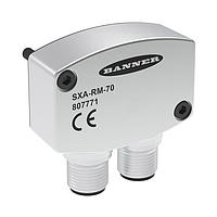 Banner Engineering SXA-RM-70 ອຸປະກອນຈຳຫຼັກທີ່ຖືກຖອກໄດ້ SX Safety Scanner Accessory; ອຸປະກອນຈຳຫຼັກທີ່ຖືກຖອກໄດ້ສໍາລັບ SX..M*70 Scanners; 17-pin M12 ; 8-pin M12