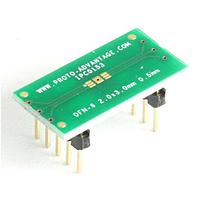 Chip Quik IPC0153 ອແດບເຕີແລະອແດບເຕີ DFN-6 ເປັນ DIP-10 SMT Adapter