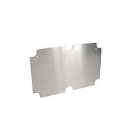 Bud Industries HDX-76608 ພາແນວພາຍໃນອາລູມິນິມພາແນວພາຍໃນ (7.5 x 4.8 x 0.1)