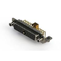 EDAC 630-21W1240-5T5 ຕູ້ຕິດຕໍ່ D-Sub ປະສົມມຸມຂວາ ຕູ້ຕິດຕໍ່ພະລັງງານ Combo D-Sub