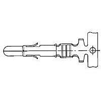 AMP Connectors - TE Connectivity 926868-1 (Mouser Reel) ປິນຕິດຕໍ່ CONT 1.50-2.50 ແຖວ 1000