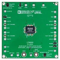 Analog Devices DC2820A ບັນຄຸມການສະຫນອງການເປີດ-ປິດ LTM8060 DemoBoard Quad 40Vin, 3A