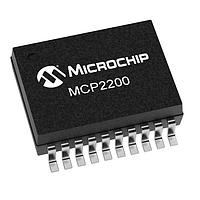 Microchip Technology MCP2200-I/SS ບຣິຈ, USB ເປັນ UART ຕົວແປມາດຕະຖານ USB-to-UART ພໂຣໂຕໂຄນຄອນເວີດເີ້ຍງົມກັບ GPIO
