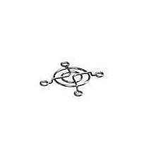 Keystone Electronics 8447 ກະຕ່າລົມປ້ອງກັນ/ກະຕ່າລົມປ້ອງກັນນິ້ວ 40mm ສະຕີວ