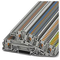 PHOENIX CONTACT 3214049 ບລັອກຕໍ່ສາຍບົດບັນທຶກ DIN Rail PTI 4-PE/L/N