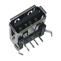 Amphenol Commercial Products UE27AC5413H ຕົວເຊື່ອມ USB ປະເພດ A USB, ປະເພດ A ມຸມຂວາ, ອຸນຫະພູມສູງ