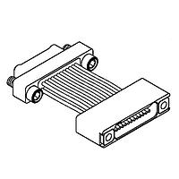 AirBorn NM-2J2-025-PP1-JJ00-G18 ສາຍສະເລີຍ Jumper Cable NM2J ປລັກເຖິງປລັກ, 2-ແຖວ, ຂະໜາດ: 025