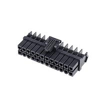 Molex 172708-0124 ຮູງຮັບ Receptacle MINIFIT TPA2 24CKT DR REC HSG 4.2MM 94V-2 GW