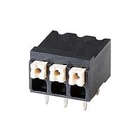 Same Sky (formerly CUI Devices) TBLH10-381-10BK ບລັອກຂໍ້ຕໍ່ຄົງທີ່ບໍ່ມີສະກຣູ, ອຸນຫະພູມສູງ, ຊະໜາມ 3.81 mm, ສີດຳພ້ອມປຸ່ມສີເທົາ