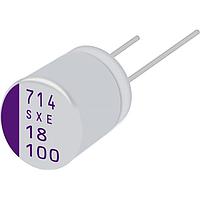 PANASONIC 72SXE82M+T Aluminum Polymer Capacitors 72VDC 82uF 20% 980mA 28mOhm Straight Cut Lead Ammo-Pack F12