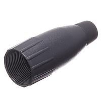 Amphenol Audio AC-NUT-J-BLK ອຸປະກອນເພີ່ມ Backshell ສໍາລັບ AC Series ສີດໍາ