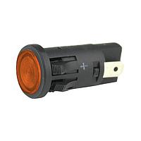 VCC P84-A28H-CA ອິນດິເຄດເຕີ 0.5in FLAT 28VDC TAB AMBER