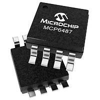 Microchip Technology MCP6487T-E/MS ເອັບແອມປລິເຄີຕອລປະກອບການດຳເນີນງານຄູ່, 10MHz Op Amp, E Temp