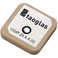 Taoglas CGIP.25.4.A.02 ເຄື່ອງຮັບສະຫນາມອະນາໂຕລະກອນ GPS/Galileo/Iridium ສອງແຖວ ແບດຊ໌ Patch Antenna 25*25*4MM