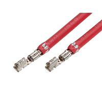 Molex 219676-2124 ສາຍນໍາສົ່ງທີ່ມີການບັນທຶກລ່ວງໜ້າ Mini SPOX 2.5 F-F 300mm 22 AWG RD Sn