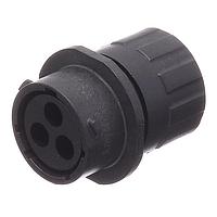 Amphenol SINE Systems RTS1BS14N3SHEC03 ຕົວເຊື່ອມຕໍ່ປະກອບ, ຮູບແບບສາຍຕໍ່ກັນ, 3 ຕຳແໜ່ງ, ຜູ້ຍິງ, ຂະໜາດຮູບພາບ 14, ຢາງຊິໂລຄອນ, ແລະຝາປິດສາຍດ້ວຍການປິດສາຍແບບເປົ້າເປົາ