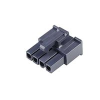 Molex 46994-0412 ຮູງຮັບ Receptacle Housing MiniFitJr Rec Hsg SR V2 4Ckt ສີດຳ