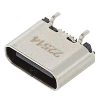 Molex 217182-0001 ຕົວເຊື່ອມ USB Type C ຢຸດຕັ້ງ SMT L6.4 16Ckt Type C Rec.