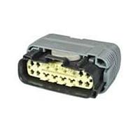 Aptiv 33511799 ຕົວເຊື່ອມຕໍ່ລົດ 24 ທາງ ຍິງ APEX Ergomate ສີຂຽວ CONN