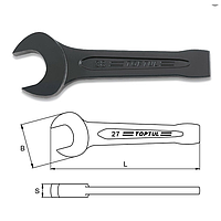 TOPTUL AAEY6565 Slogging ເປີດ End Wrench (65mm)