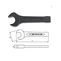 TOPTUL AAEY3838 Slogging ເປີດ End Wrench (38mm, L=213mm)