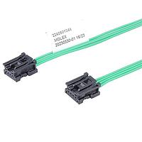 Molex 224050-1042 ການປະກອບສາຍສະແຕນລະດັບລະດັບ Mini50-to-Mini50 (OTS) ສາຍ ASSY 2mm Pitch ບັນດາດຽວ 150mm ຍາວ 4 Ckt ສີດໍາ