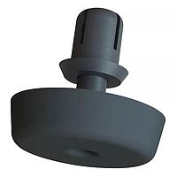 Essentra Components FF-006-P4X6B ຕົວຢືດດັນດິນປຸກ, ຕົວຢືດຕິດຕັ້ງ, ສີດຳ, ຢູ່ໃນຂະໜາດ .024 ເຖິງ .039 ນິ້ວ